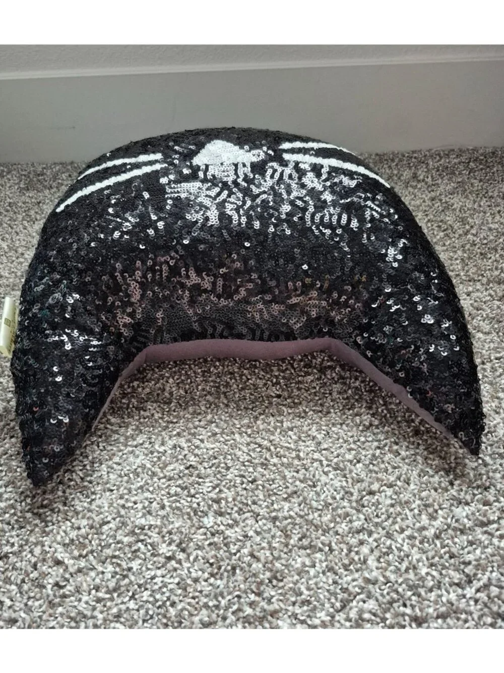 Emily & Meritt Pottery Barn Teen Black Sequin Cat Pillow 16